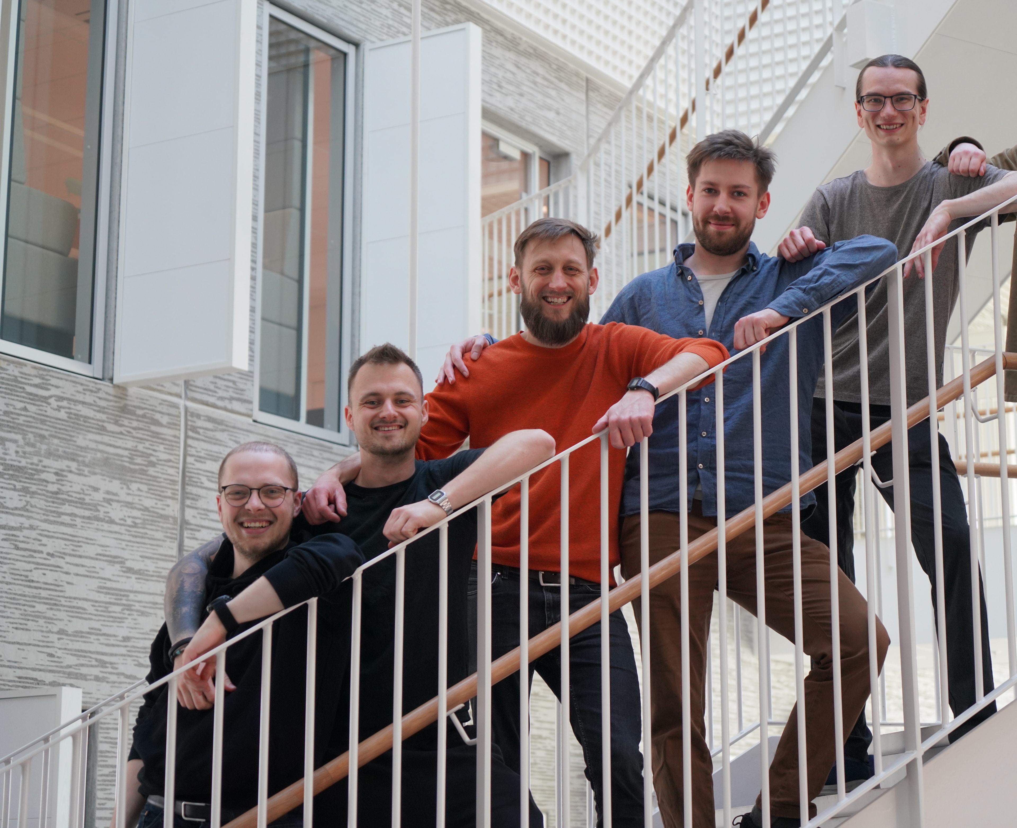 HAPS-com Danish startup team and startup environment